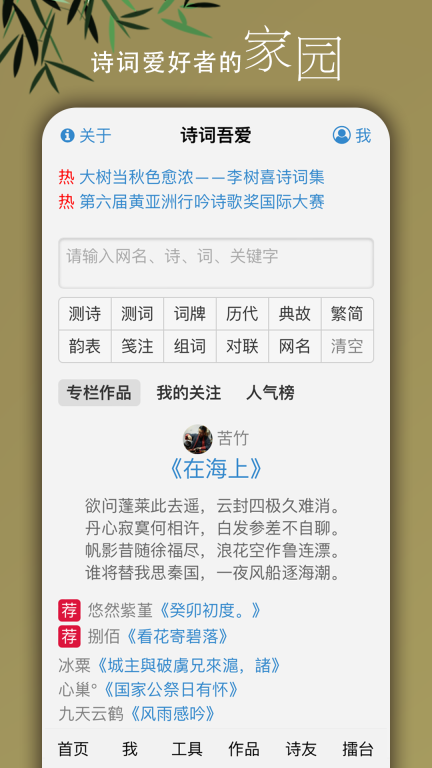 诗词吾爱检测工具v2.6.6安卓版免费下载