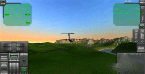 涡轮螺旋桨飞行模拟器怎么下飞机1