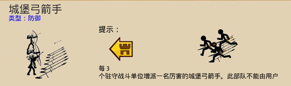 城堡弓箭手